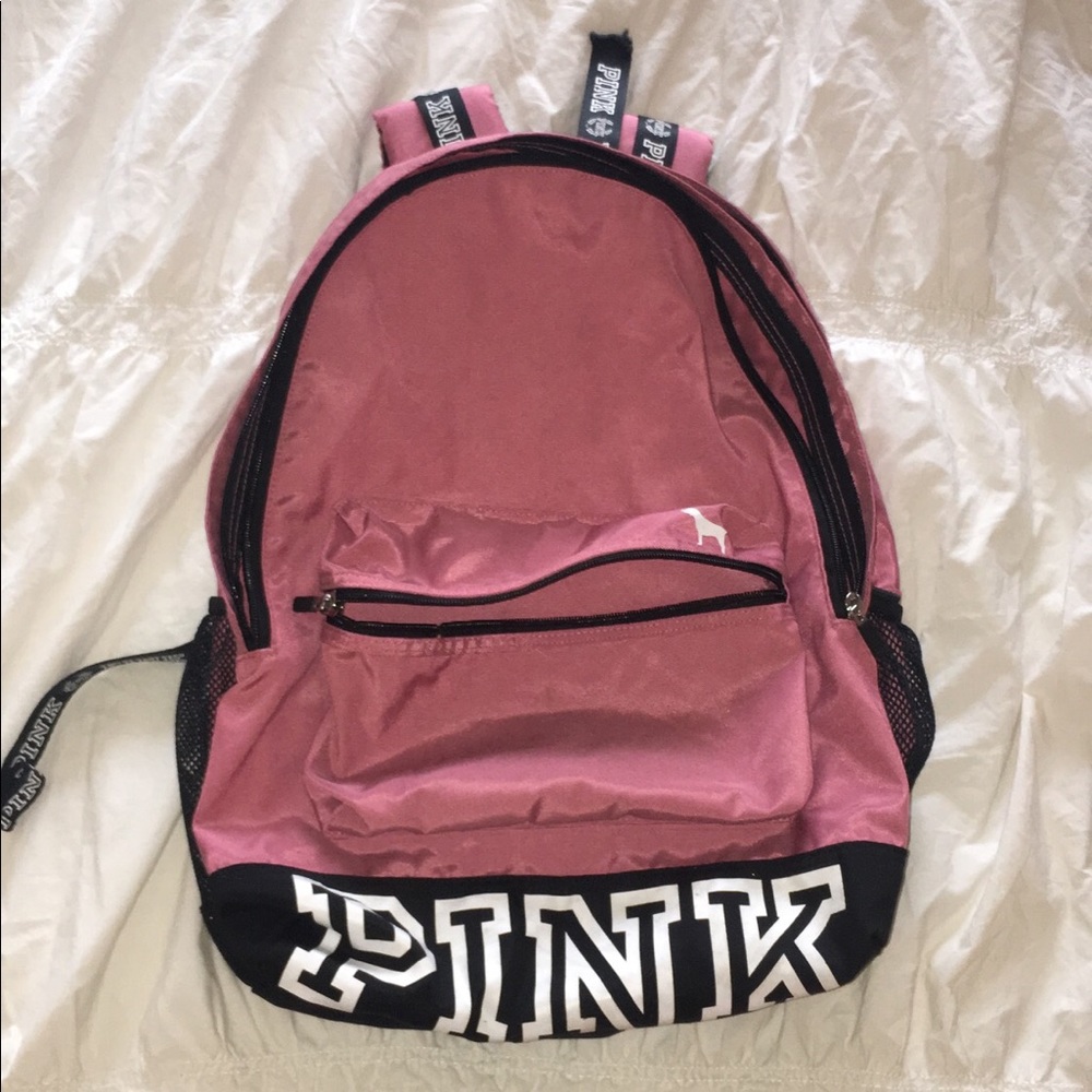 Pink vs backpack